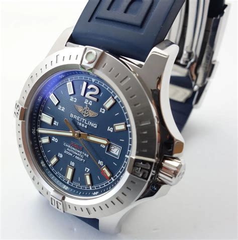 breitling armband uhr blau|luxusuhren Breitling.